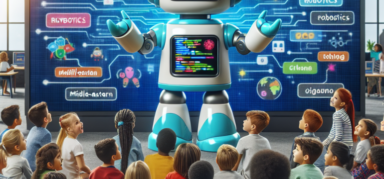 Imagine a world where children can learn coding and robotics through an engaging, interactive platform, guided by the intelli