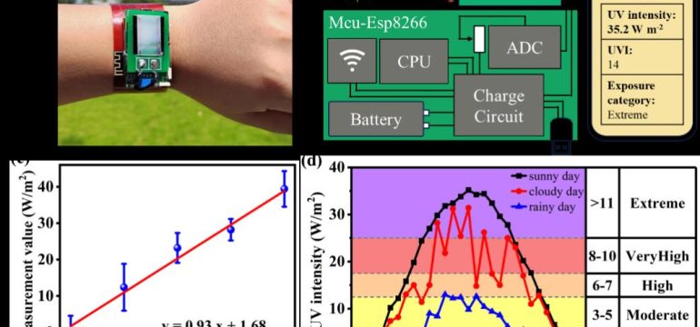 The growing demand for real-time ultraviolet (UV) monitoring calls for a simple, rapid, and low-cost strategy to prepare UV p